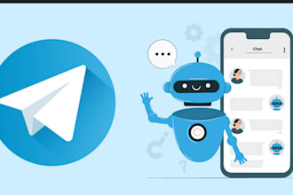 build a professional telegram bot using python or node js