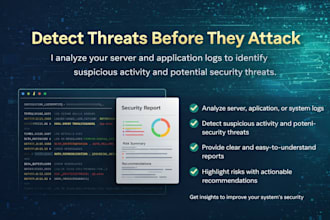 detect security threats from your server logs and protect your system