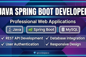develop scalable java applications with database integration