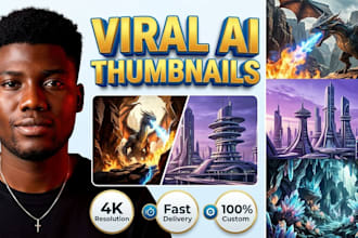 create cinematic ai thumbnails for youtube storytelling and gaming