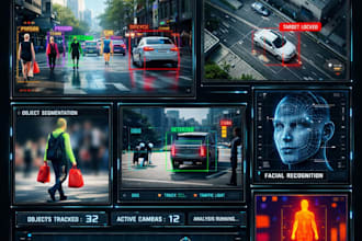 build computer vision ai for object detection, tracking and segmentation
