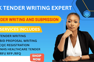 do UK tender, supported living, healthcare tender, nhs tender writing and cqc