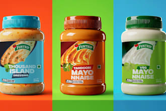 design premium packaging and label for your brand