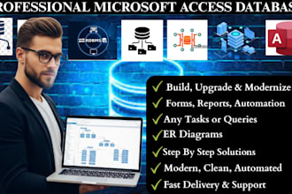build or upgrade microsoft access database
