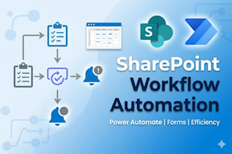 build power automate workflows, forms and sharepoint support IT