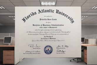 make realistic diploma certificate, college master degree, university transcript