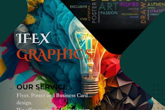 create eyecatching promo flyers for your business