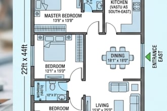 design a vastu compliant 2d floor plan for your dream home
