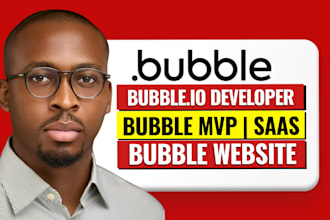design bubble website bubble saas app with bubble io bubble mvp bubble developer