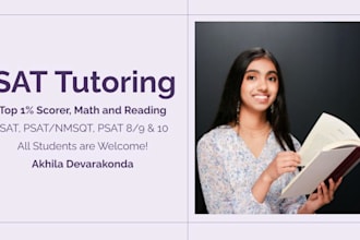 tutor students, helping them score better on the sat