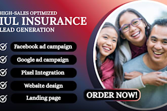 iul insurance leads life insurance landing page website iul insurance