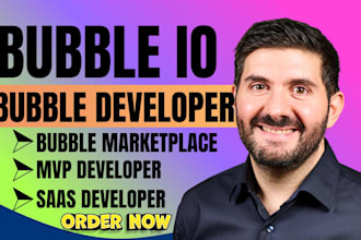 build bubble io bubble website bubble app mpv saas developer bubble marketplace