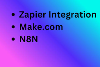 setup zoho crm hubspot makecom zapier integration n8n
