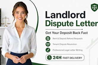write a landlord dispute letter to get your money back fast