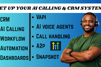 setup highlevel crm vapi ghl dashboard ai calling calendar snapshot a2p ivr tcr