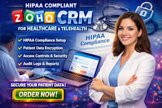setup zoho crm automation zoho crm expert healthcare crm hipaa compliant crm