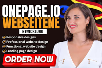 create onepage io website landing pages design onepage io as onepage io expert