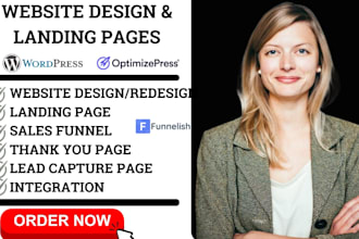 build german funnelish dropfunnels optimizepress wordpress landing page website