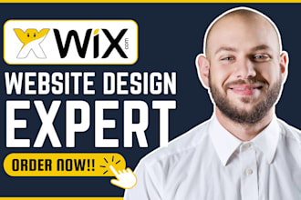redesign wix ecommerce website revamp wix website build edit wix clone wix site