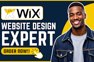 redesign wix ecommerce website build wix website edit wix clone wix site revamp