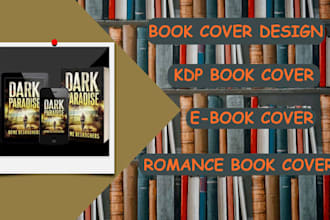do book cover design, romance book cover, KDP book cover