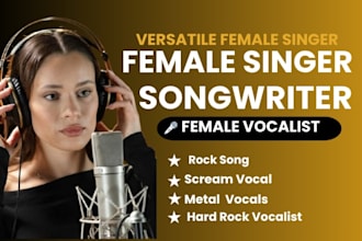 female rock singer female metal vocalist female metal singer metalcore vocals