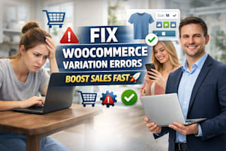 fix woocommerce variable products variation issues fast