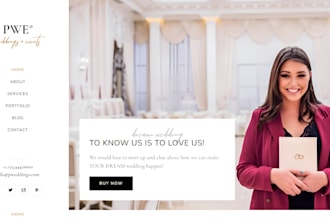 build squarespace luxury event planner website corporate party planning website