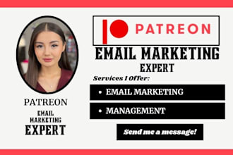 setup patreon email marketing