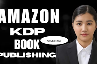 publish your book on amazon kdp, ebook and paperback publishing expert