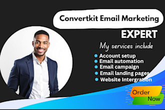 do converkit automation setup email marketing funnel newsletter sequence design