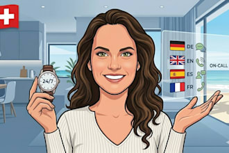 be your executive swiss property manager and 24 7 VIP concierge