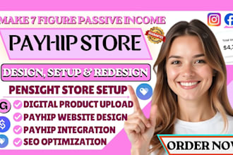 payhip website payhip store payhip online digital product store pensight store