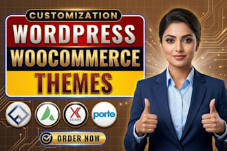 design ecommerce website using flatsome woodmart woocommerce