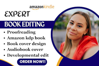 do developmental line copy edit, proofread non fiction memoir novel book editing