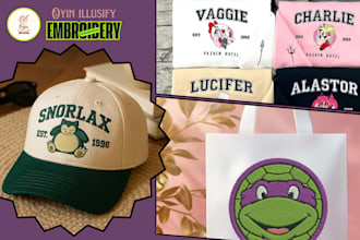 embroidery digitizing embroidered hat design embroidery dst pes logo digitizing