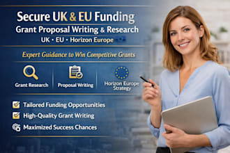 secure UK eu funding grant proposal grant research UK horizon