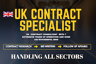bid proposal uk tender healthcare tender cleaning tender bid writer nhs tender