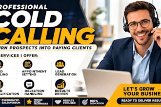 do b2b b2c cold calling, appointment setting to boost sales