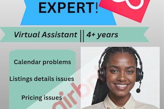 be your airbnb calender and listing expert