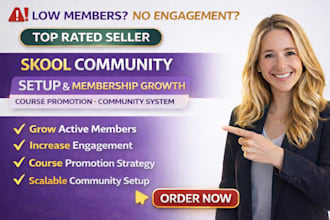skool community setup skool estate course promotion for skool membership growth