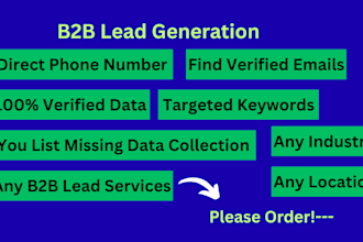 collect direct phone numbers and direct emails for marketing