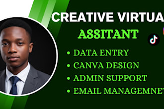 be your creative virtual assistant personal assistant and executive assistant