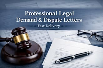 draft and review legal demand letter legal notice dispute letter lease dispute