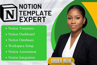 design notion template notion dashboard notion crm workspace automation