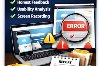 do user testing for your website or mobile app with honest feedback