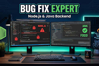 debug and fix bugs in your vibe coded or ai generated nodejs and java backend