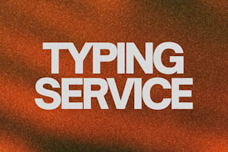 fast and accurate typing and data entry
