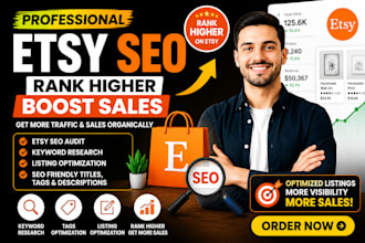 do etsy shop SEO to optimise etsy store listings, boost etsy sales and ranking