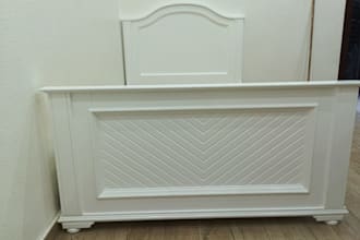 design a modern or bed frame with accurate measurements